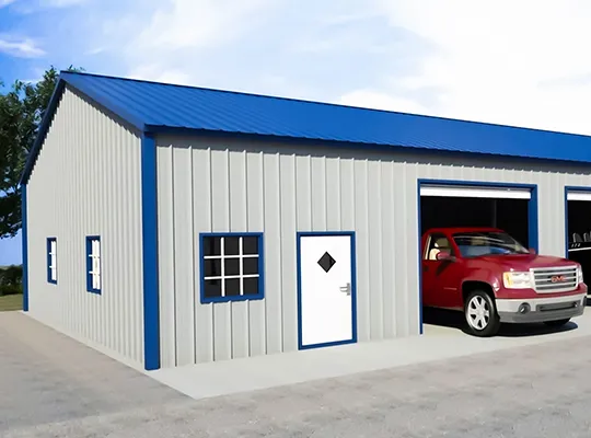 Commercial Garage Shed Installation in Duluth