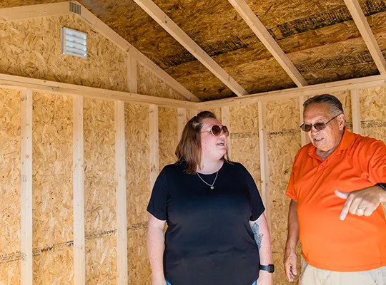 Commercial Storage Shed Installation in Duluth