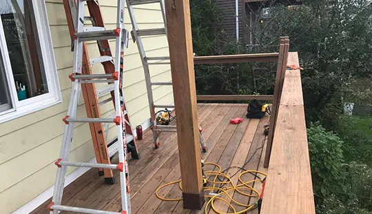 Our Deck Repair Work Process